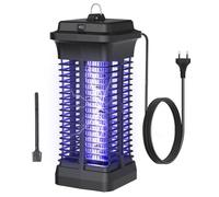 ROVLAK Lámpara Antimosquitos con Luz UV 365nm Mata Mosquitos y Moscas Eléctrico 1000V Atrapa Mosquitos Lampara Atrae Moscas, Polillas, Mosquitos, Insectos para Interior, Hogar, Cocina, Jardín