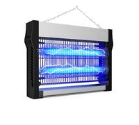 ROVLAK Lámpara Antimosquitos Eléctrica UV 365nm LED Mata Mosquitos con Rejilla de 2500V, Trampa de Insectos sin Químicos, Luz Anti Mosquitos para Interior, Exterior, Hogar, Terraza, Jardín