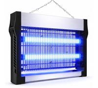 ROVLAK Lámpara Antimosquitos Eléctrica UV 365nm LED Mata Mosquitos con Rejilla de 2500V, Trampa de Insectos sin Químicos, Luz Anti Mosquitos para Interior, Exterior, Hogar, Terraza, Jardín