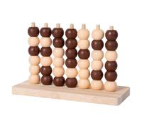Row Chess, Board Games, Classic Strategy Colorful Pieces Handcrafted Quality Game Night, Educational Classic Strategy Games for Kids, Home, Outdoor