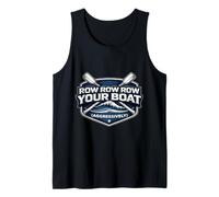 Row Row Row Your Boat Equipo de Remo agresivamente Divertido Camiseta sin Mangas