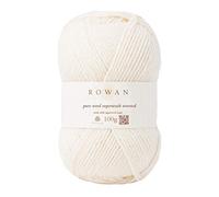 Rowan 9802170-00102 Hilo para Tejer a Mano, Lana, Crema Suave, talla única