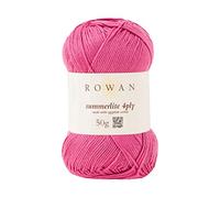 Rowan 9802179-00426 - Hilo para tejer a mano, 100% algodón, color rosa