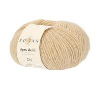 Rowan 9802214-00127 - Hilo para tejer (57% alpaca, 43% algodón, 6,4 cm x 6,4 cm x 11 cm), color champán