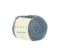 Rowan 9802219-00212 Hilo para Tejer a Mano, 95% algodón, 5% Otherfibres, Airforce, talla única