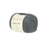 Rowan 9802219-00216 Hilo para Tejer a Mano, 95% algodón, 5% Otherfibres, Plateado, talla única, 50