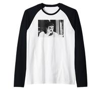 Rowan Atkinson Mr Bean Blackadder en Newcastle 1987 Camiseta Manga Raglan