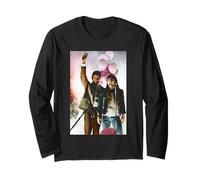 Rowan Atkinson Mr Bean con Bruce Dickinson de Iron Maiden Manga Larga