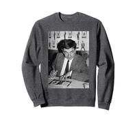 Rowan Atkinson Sesión de autógrafos de Firma del Sr. Bean 1991 Sudadera