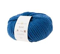 Rowan Big Wool - Ovillo de lana (100 g), color azul