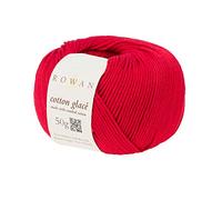 Rowan Cotton Glacé Poppy - Hilo de algodón 100% (50 g)