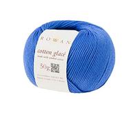 Rowan - Hilo de tejer a mano, algodón, 50 g de cobalto