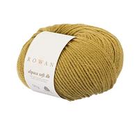 Rowan Ovillo de lana de alpaca suave DK Aw Gold, 70% lana, 30% alpaca, 50 g