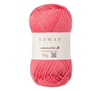 Rowan Summerlite DK C.Blush - Ovillo de lana (100% algodón, 50 g)
