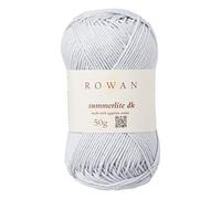 Rowan Summerlite DK S.Blue - Ovillo de lana (100% algodón, 50 g)