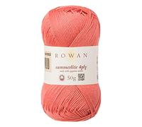 Rowan Summerlite Lang-Tino - Ovillo de lana de 4 capas, 100% algodón, 50 g
