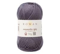 Rowan Summerlite - Ovillo de lana (4 capas, 100% algodón, 50 g)