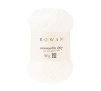 Rowan Summerlite - Ovillo de lana (4 capas, 100% algodón, 50 g), color crudo