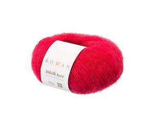 Rowan Z012000-00682 Hilo de Tejer a Mano, 70% Mohair, 30% Seda, Rojo rubí, talla única, 50