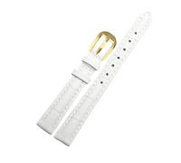 ROWCES Correa de reloj de cuero de 10mm, 12mm, 14mm y 16mm, correa de reloj para mujer, pulsera de repuesto para reloj de tamaño pequeño, 12mm