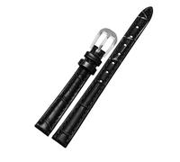 ROWCES Correa de reloj de cuero de 10mm, 12mm, 14mm y 16mm, correa de reloj para mujer, pulsera de repuesto para reloj de tamaño pequeño, 12mm