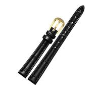 ROWCES Correa de reloj de cuero de 10mm, 12mm, 14mm y 16mm, correa de reloj para mujer, pulsera de repuesto para reloj de tamaño pequeño, 10mm