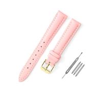 ROWCES Correa de reloj de cuero de 10mm a 24mm, pulseras de repuesto para relojes de mujer + herramientas de instalación, 24mm