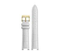 ROWCES Correa de reloj de cuero para hombres y mujeres, correa de reloj con muesca, pulsera de repuesto para reloj de 16mm - 22mm, 20mm