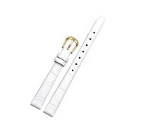 ROWCES Correa de reloj de cuero para mujer, pulsera de reloj de tamaño pequeño, accesorios de repuesto para reloj de 6mm - 16mm, 6mm