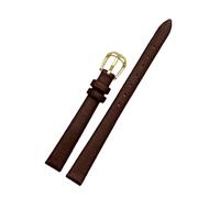 ROWCES Correa de reloj de cuero para mujer, pulsera de reloj de tamaño pequeño, accesorios de repuesto para reloj de 6mm - 16mm, 8mm