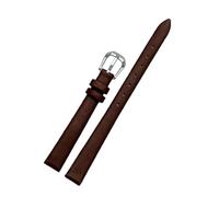 ROWCES Correa de reloj de cuero para mujer, pulsera de reloj de tamaño pequeño, accesorios de repuesto para reloj de 6mm - 16mm, 14mm