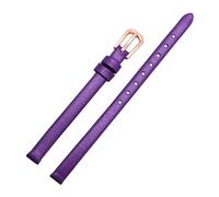 ROWCES Correa de reloj de cuero para mujer, tamaño pequeño, 6mm, 8mm, 10mm, pulsera de reloj, accesorios para reloj de mujer, 8mm