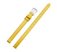 ROWCES Correa de reloj de cuero para mujer, tamaño pequeño, 6mm, 8mm, 10mm, pulsera de reloj, accesorios para reloj de mujer, 18mm