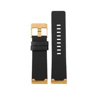 ROWCES Correa de reloj de cuero Retro con interfaz de Metal, pulsera de reloj de 24mm, 26mm y 28mm, pulsera de repuesto para reloj de hombre, 28mm