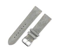 ROWCES Correas de reloj Vintage de cuero de gamuza, correa de repuesto de 18mm, 20mm, 22mm y 24mm para accesorios de reloj, 22mm