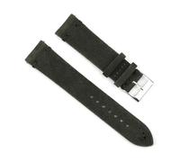 ROWCES Correas de reloj Vintage de cuero de gamuza, correa de repuesto de 18mm, 20mm, 22mm y 24mm para accesorios de reloj, 22mm