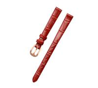 ROWCES Pulsera de cuero para reloj, correa de reloj para mujer de 6mm - 16mm, correa de reloj de tamaño pequeño, accesorios para reloj de mujer, 8mm
