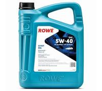 ROWE Aceite de motor 5W-40 HIGHTEC Aceite sintético HC (Hydro Cracked) ACEA A3/B4 API SN SYNT RSi 4L Compatible con VW Polo V Hatchback 6R1, 6C1 up! Hatchback 121, 122, BL1, BL2, BL3, 123