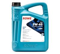 ROWE Aceite de motor 5W-40 HIGHTEC Aceite sintético HC (Hydro Cracked) ACEA A3/B4 API SN SYNT RSi 5L Compatible con VW Polo V Hatchback 6R1, 6C1 up! Hatchback 121, 122, BL1, BL2, BL3, 123
