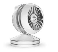 Rowenta Air Force Intense - Ventilador de calefacción 2 en 1, silencioso, multioscilación ecológica, modo automático, función de inicio diferido, mando a distancia, HQ7152F0, color blanco
