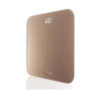 Rowenta Classic 2.0 Báscula de baño, pantalla invisible fácil de leer, alta capacidad de 180 kg, diseño delgado, Dune, BS1900V0
