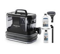 Rowenta Clean It, Aspirador de tapicerías + 2 botellas de limpieza (250ml para tapicerías + 1L para mascotas), Limpieza rápida de derrames y manchas, hasta 12,5 kPa, 400 W, Compacto, IN5014OM