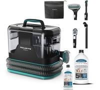 Rowenta Clean It, Aspirador de tapicerías + 2 botellas de solución de limpieza para mascotas (250ml + 1L), Limpieza rápida de derrames y manchas, Suciedad de Mascotas, Potencia de 750W, IN5020F0MAN