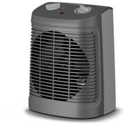 Rowenta Comfort Compact - Calefactor bajo consumo 2000 W, 2 velocidades, termostato mecánico función anti-heladas, Silence 44 dBA, modo Eco, ventilador aire frío, fácil transporte, SO2320