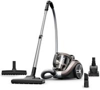 Rowenta Compact Power XXL - Aspiradora sin bolsa, motor de bajo consumo, 900 W, filtración ciclónica avanzada de 3 niveles, depósito de suciedad extragrande de 2,5 L, compacta, animal care, RO4B50