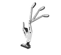 Rowenta Dual Force 2 en 1 RH6737 - Aspiradora 2 en 1 de mano y escoba eléctrica, cepillo motorizado con luces LED, batería 18 V, autonomía 45 min, sin cable, ligera y plegable, sin bolsa