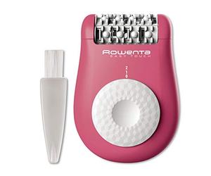 Rowenta Easy Touch EP1110F0 - Depiladora Eléctrica, Rosa Pastel/Blanco