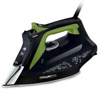 Rowenta DW6330 Eco Intelligence Plancha vapor-seco Microsteam 400 HD soleplate 2500 W Negro, Verde