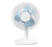 Rowenta Essential VU2310 ventilador de mesa, alto rendimiento, con modo silencioso, 2 velocidades, compacto, oscilación y orientación ajustables, hasta 20 m3/min