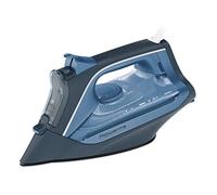 Rowenta Express Steam, Plancha vertical de 2500 W, Suela Microsteam 300 láser, Salida vapor 40 g/min, Golpe vapor 160 g/min, Sistema antical integrado, Gran deslizamiento, Azul, DW4320